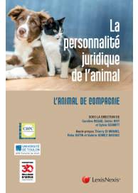 la personnalite juridique de l animal de compagnie